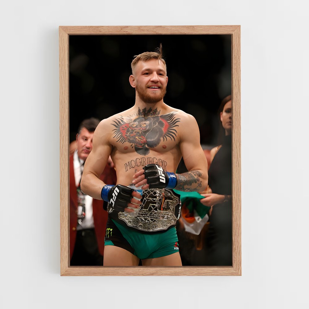 Poster Notorious Conor – affiche MMA (vue 4)